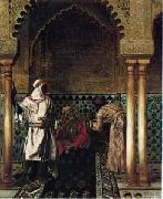 unknow artist Arab or Arabic people and life. Orientalism oil paintings 156 oil on canvas